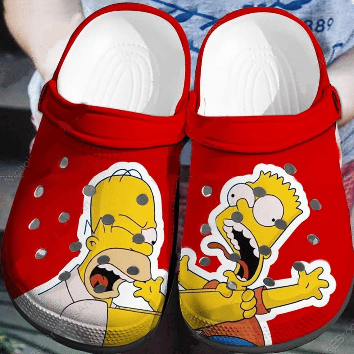 Merchidea The Simpsons Crocs Clog Shoes