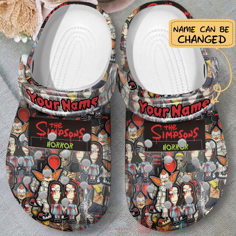 Merchidea The Simpsons TV Series Crocs Crocband Clogs Shoes Comfortable For Men Women and Kids