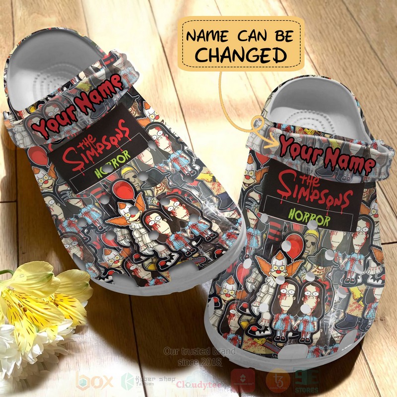 Merchidea The Simpsons TV Series Crocs Crocband Clogs Shoes Comfortable For Men Women and Kids