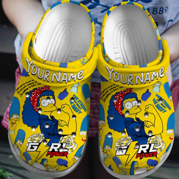 Merchidea The Simpsons TV series Crocs Crocband Clogs Shoes Comfortable For Men Women and Kids