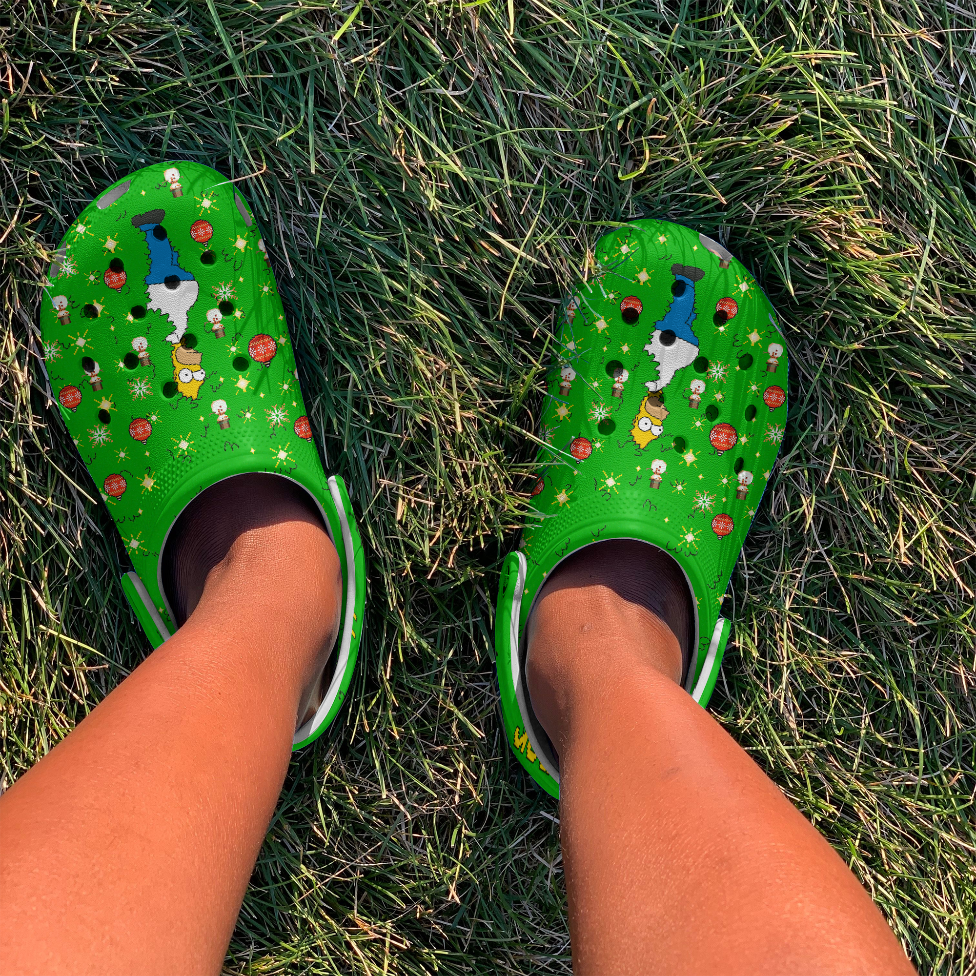 Merchidea The Simpsons TV Series Crocs Crocband Clogs Shoes Comfortable For Men Women and Kids