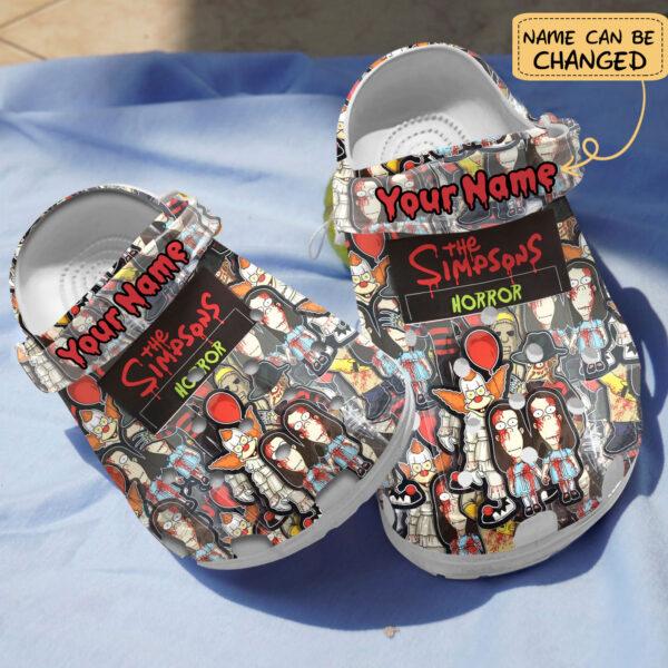 Merchidea The Simpsons TV series Crocs Crocband Clogs Shoes Comfortable For Men Women and Kids