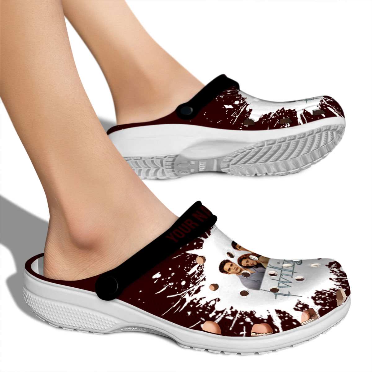 Merchidea The Twilight Saga Movie Crocs Crocband Clogs Shoes Comfortable For Men Women and Kids