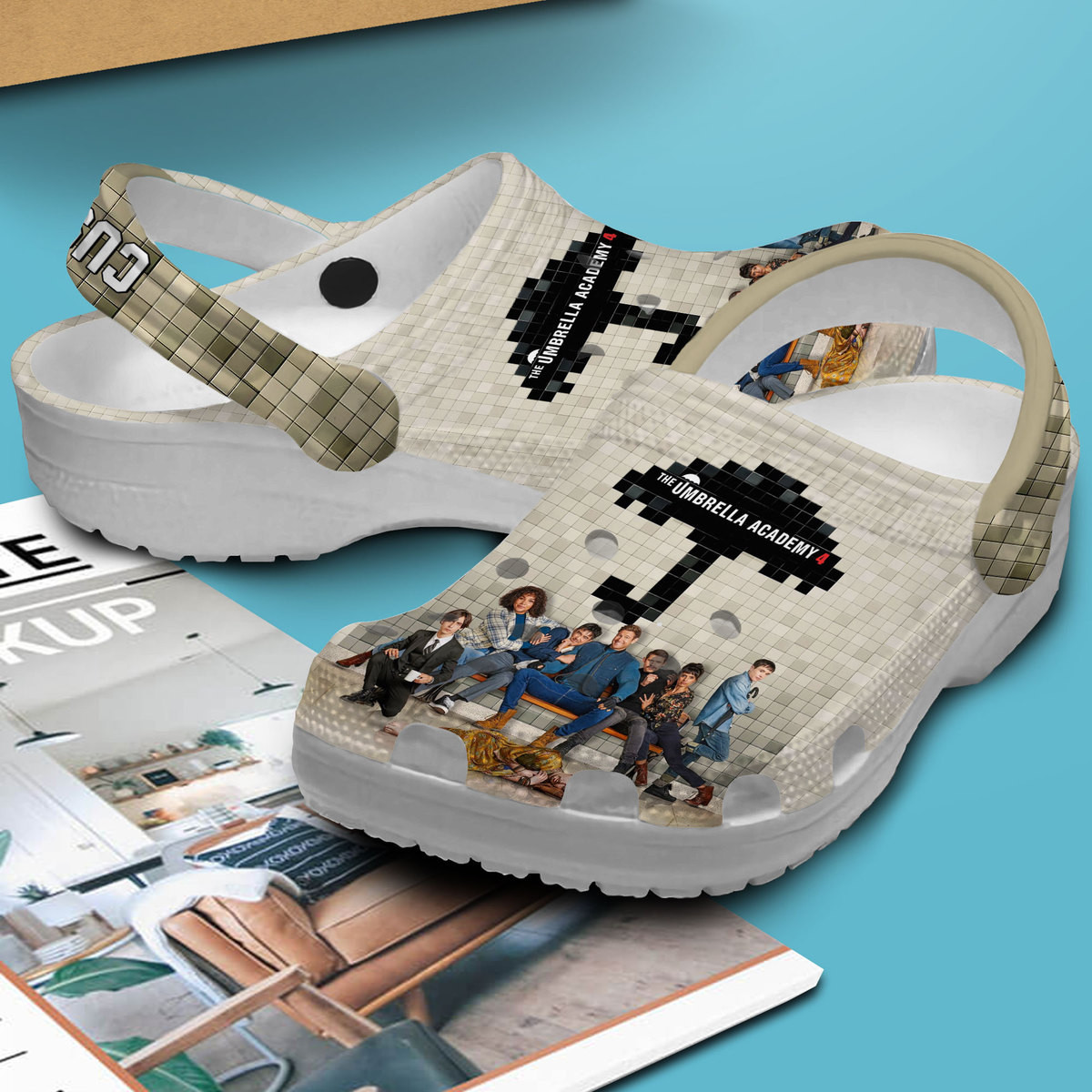 Merchidea The Umbrella Academy 4 TV Series Crocs Crocband Clogs Shoes Comfortable For Men Women and Kids