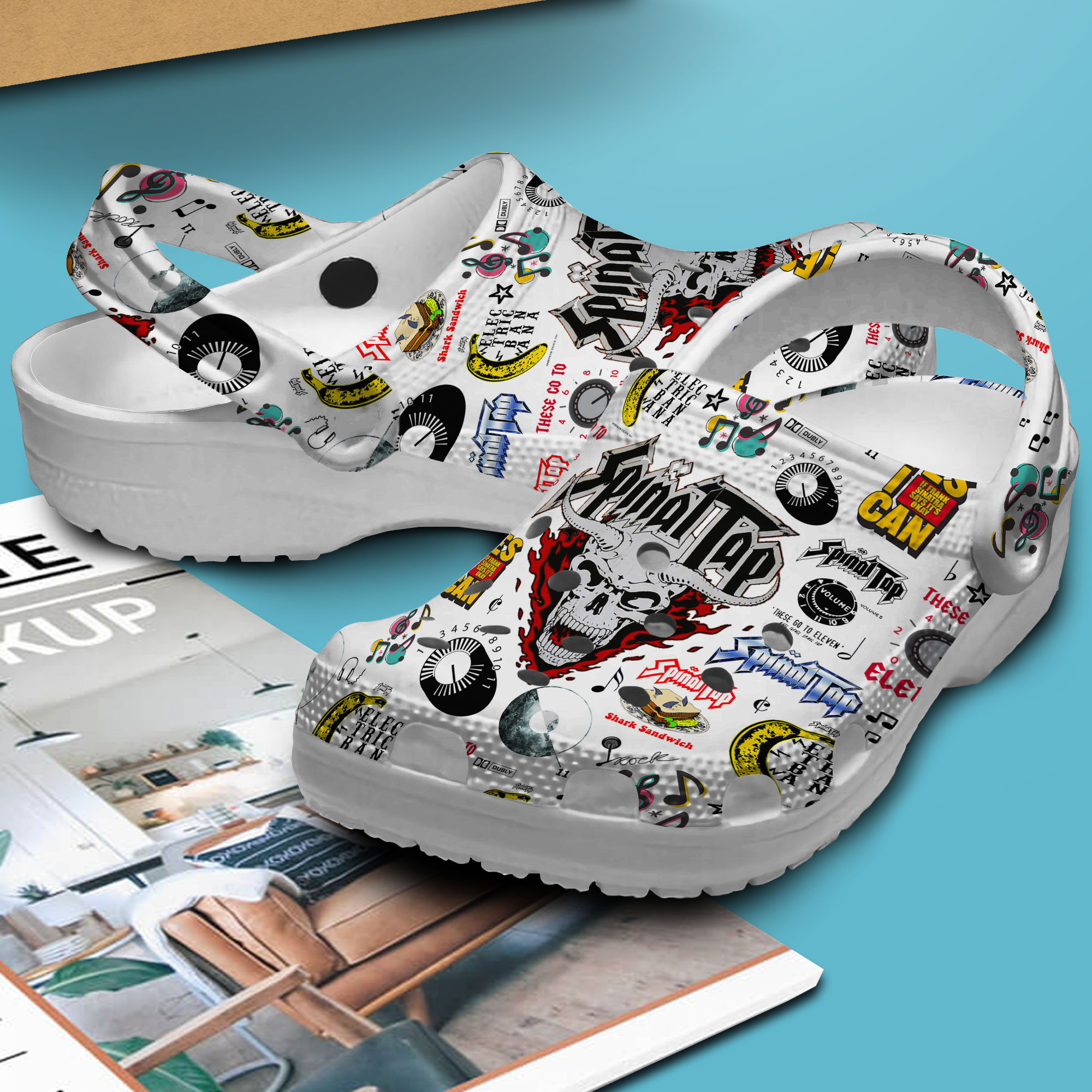 Merchidea This is Spinal Tap Movie Crocs Crocband Clogs Shoes Comfortable For Men Women and Kids