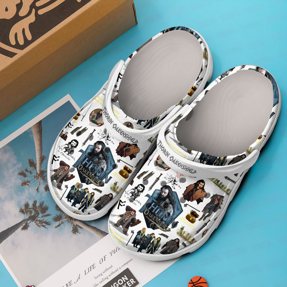 Merchidea Thorin Oakenshield The Hobbit Movie Crocs Crocband Clogs Shoes Comfortable For Men Women and Kids
