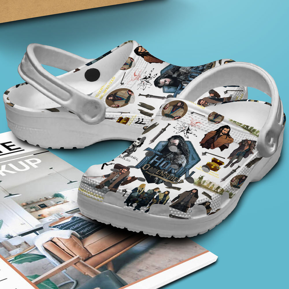 Merchidea Thorin Oakenshield The Hobbit Movie Crocs Crocband Clogs Shoes Comfortable For Men Women and Kids