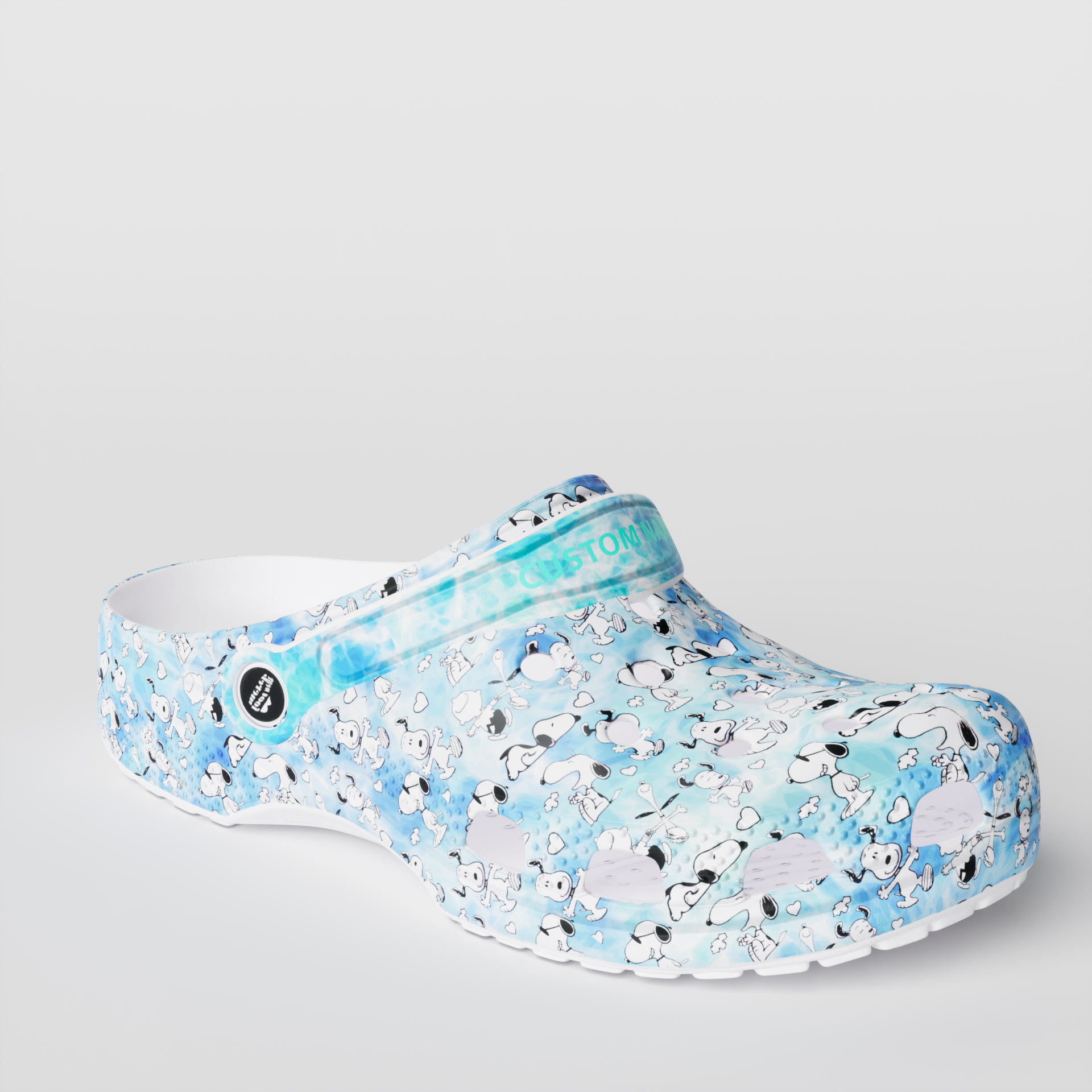 Merchidea Tie-dye Snoopy Gifts Crocs Clog Shoes