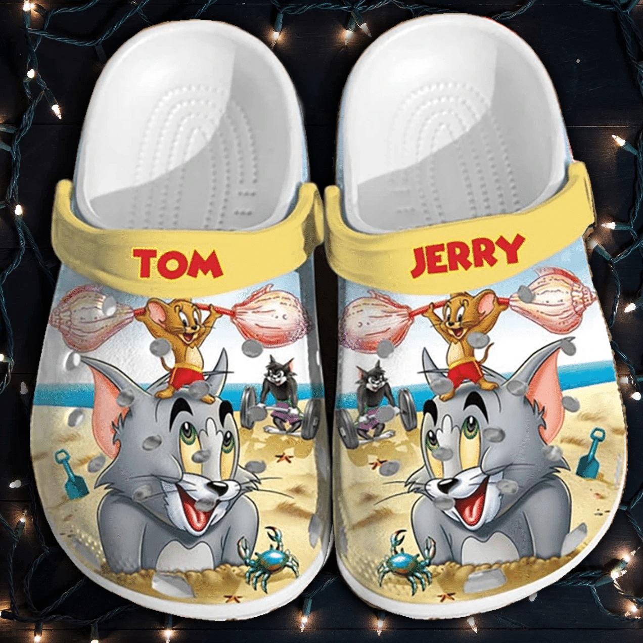 Merchidea Tom and Jerry Crocs Clog Shoes