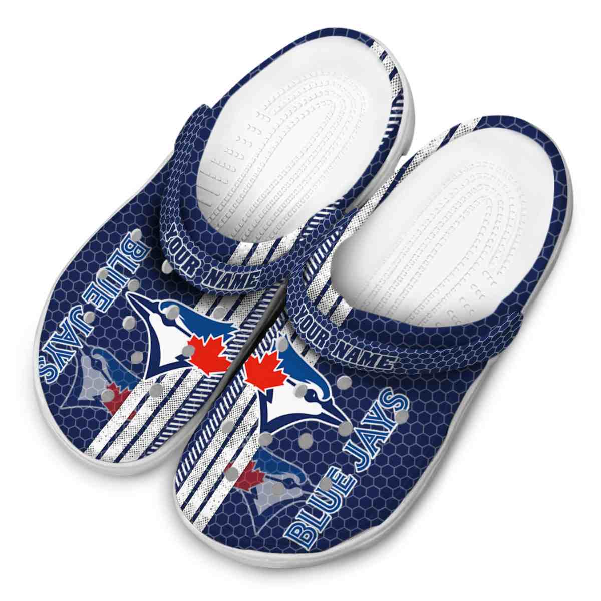 Merchidea Toronto Blue Jays MLB Sport Crocs Crocband Clogs Shoes Comfortable For Men Women and Kids