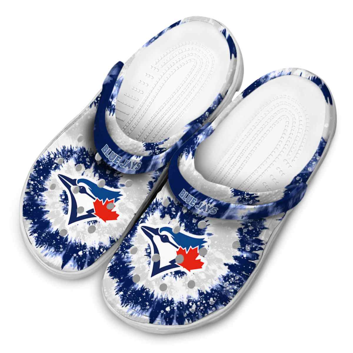 Merchidea Toronto Blue Jays MLB Sport Crocs Crocband Clogs Shoes Comfortable For Men Women and Kids