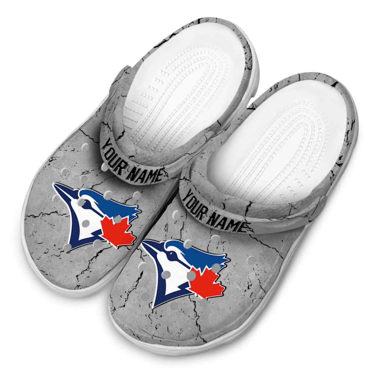 Merchidea Toronto Blue Jays MLB Sport Crocs Crocband Clogs Shoes Comfortable For Men Women and Kids