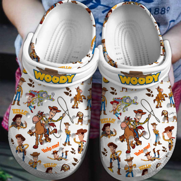 Merchidea Toy Story Cartoon Crocs Crocband Clogs Shoes Comfortable For Men Women and Kids
