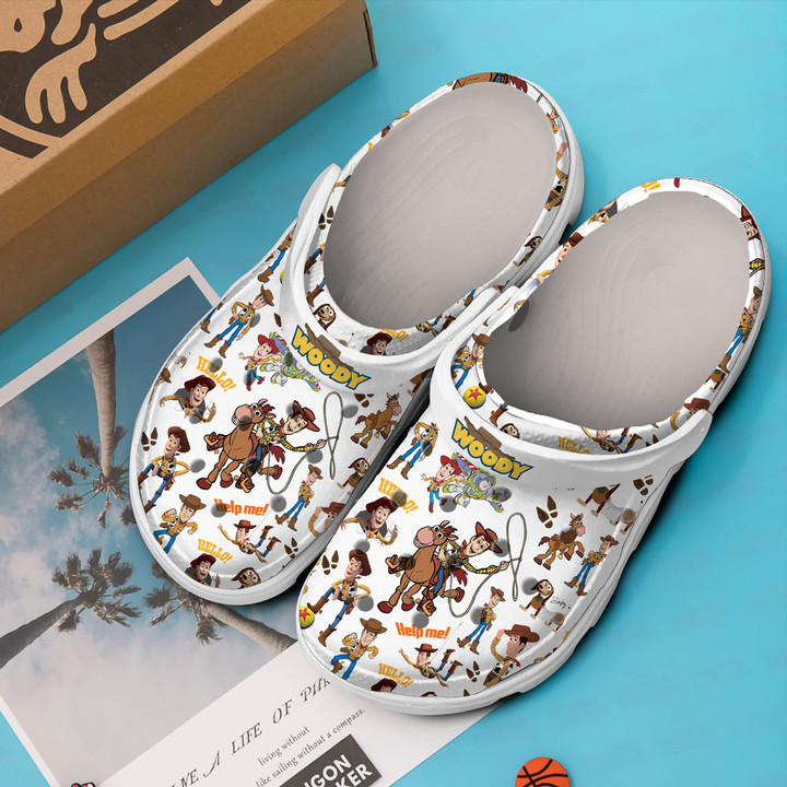Merchidea Toy Story Cartoon Crocs Crocband Clogs Shoes Comfortable For Men Women and Kids