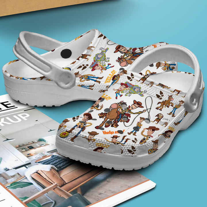 Merchidea Toy Story Cartoon Crocs Crocband Clogs Shoes Comfortable For Men Women and Kids
