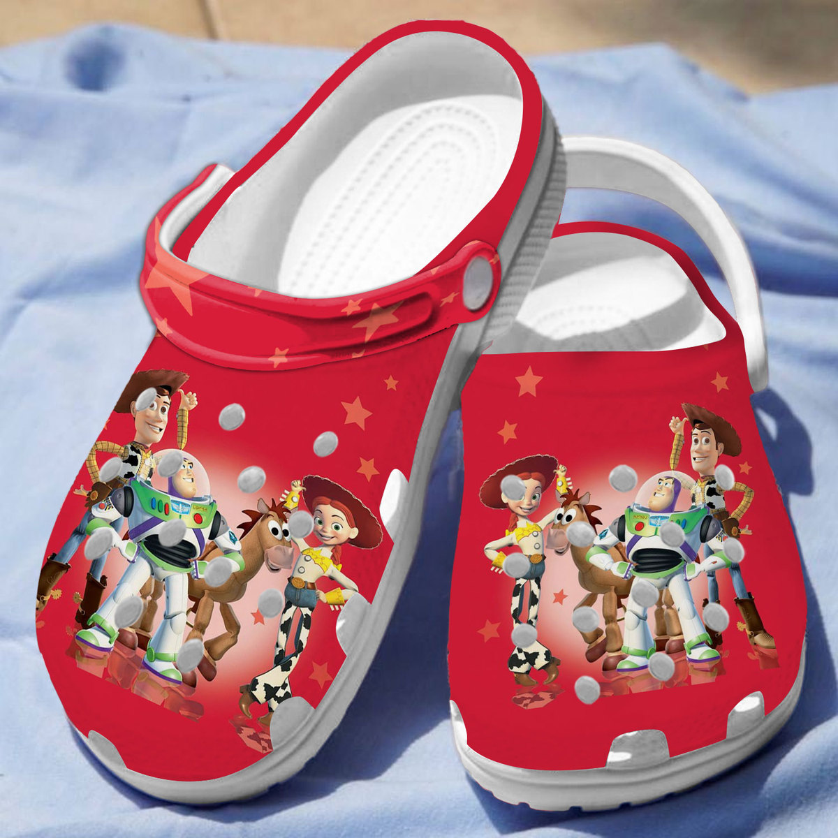 Merchidea Toy Story Cartoon Crocs Crocband Clogs Shoes Comfortable For Men Women and Kids