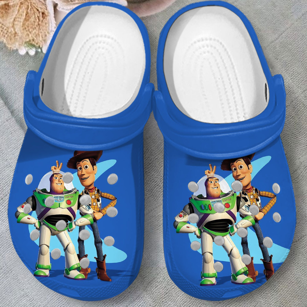 Merchidea Toy Story Cartoon Crocs Crocband Clogs Shoes Comfortable For Men Women and Kids