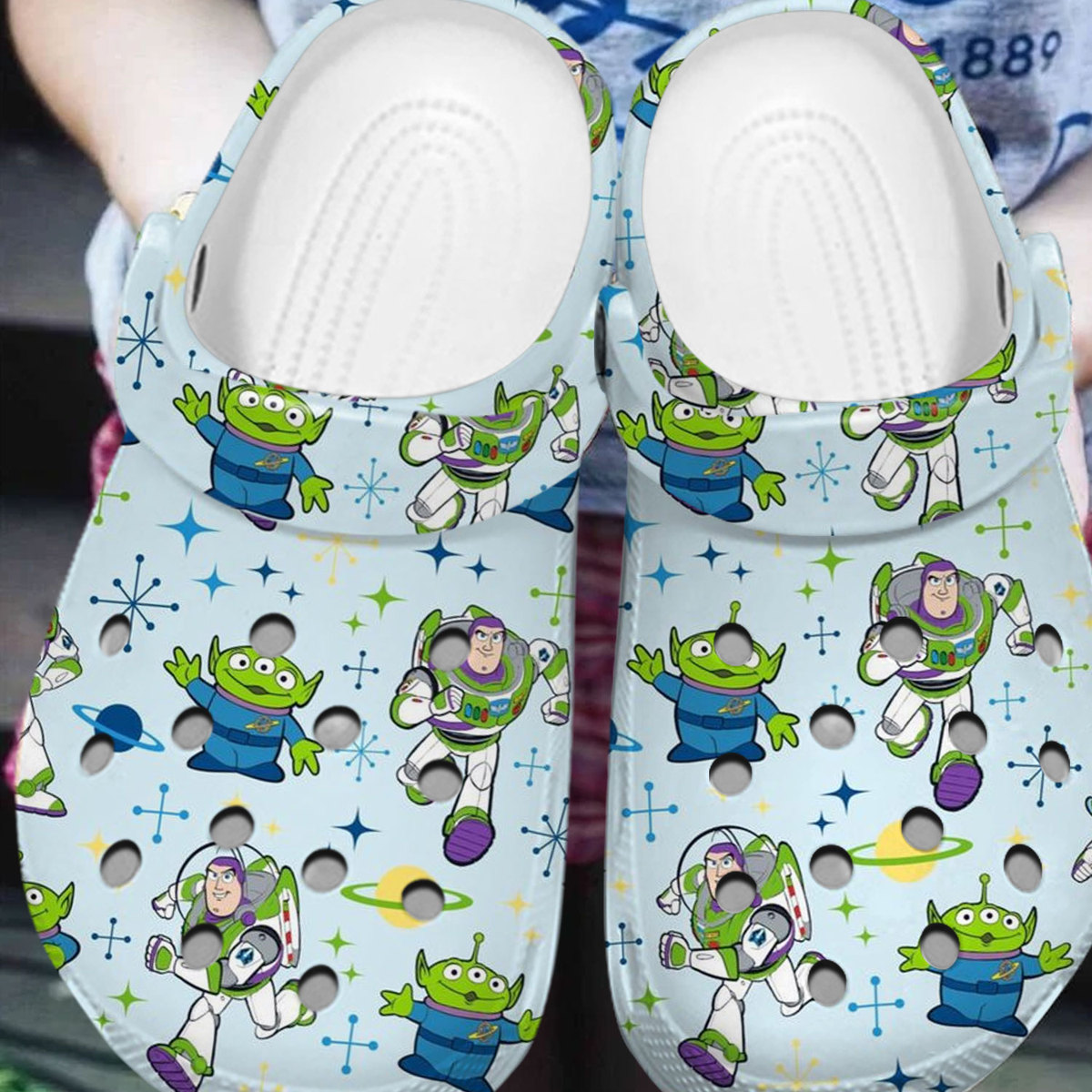 Merchidea Toy Story Cartoon Crocs Crocband Clogs Shoes Comfortable For Men Women and Kids