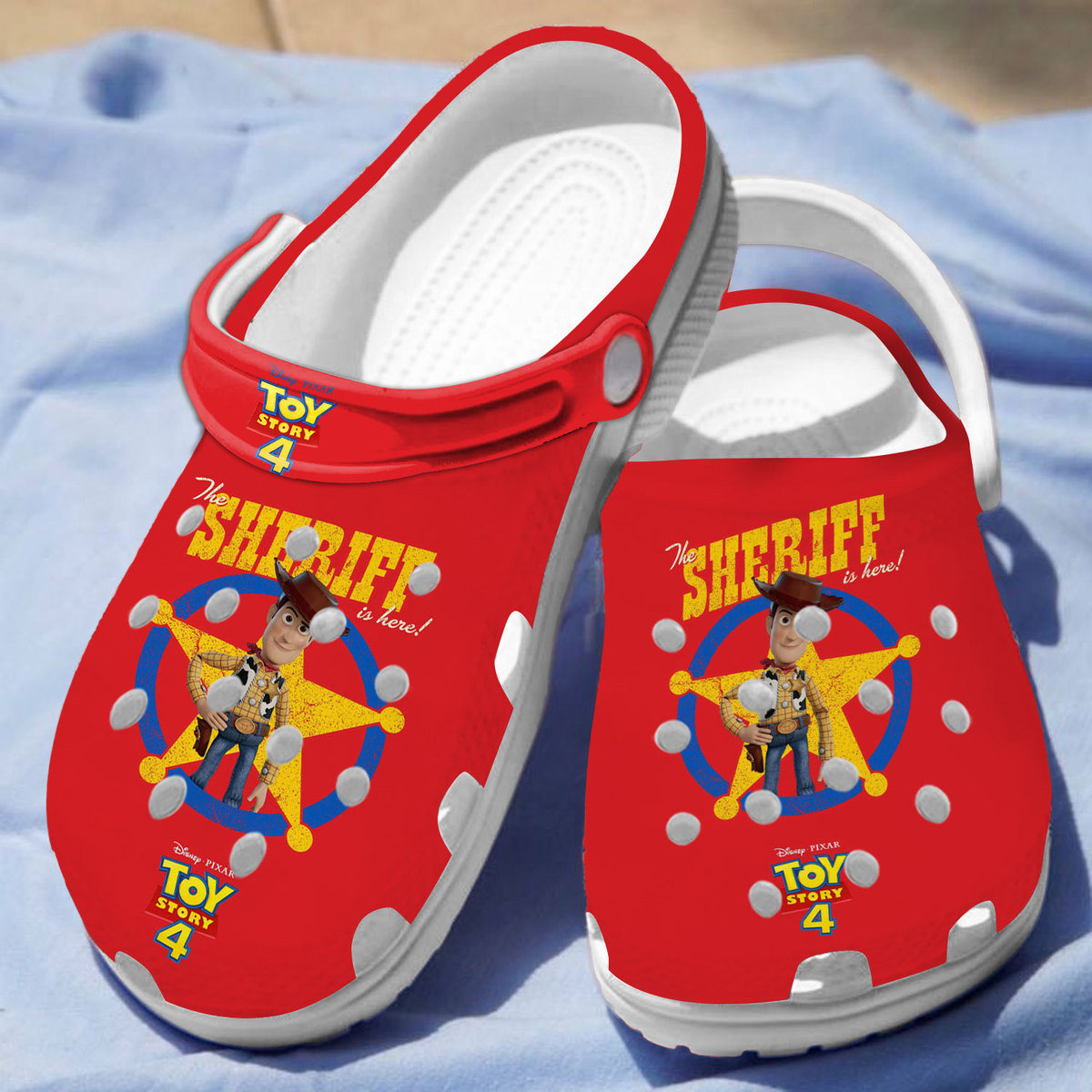 Merchidea Toy Story Cartoon Crocs Crocband Clogs Shoes Comfortable For Men Women and Kids
