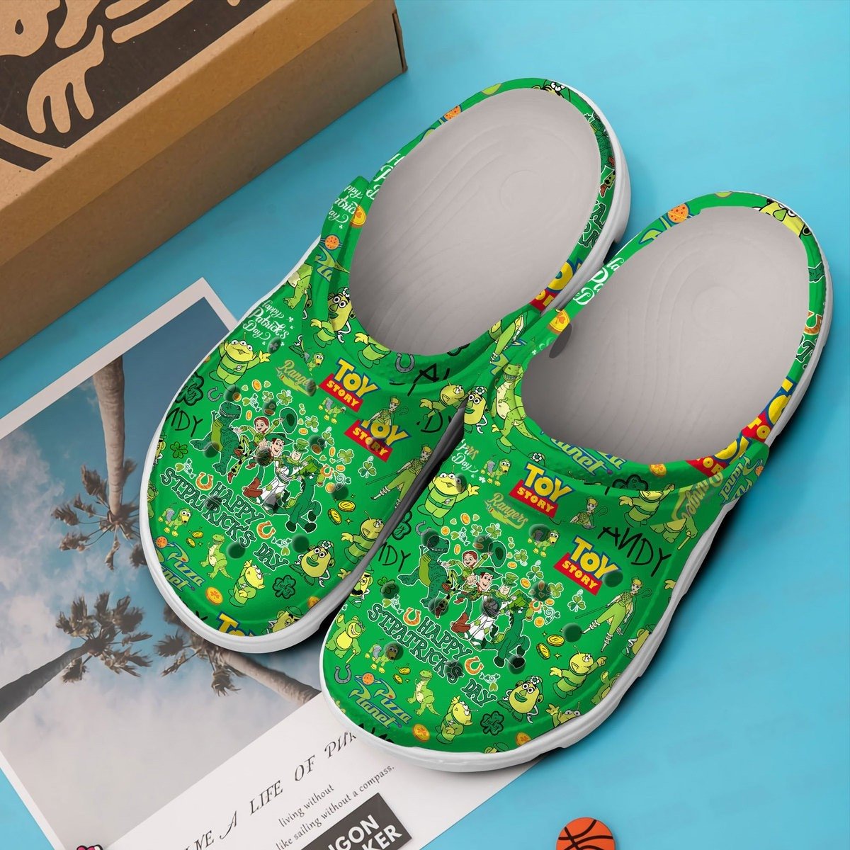 Merchidea Toy Story Cartoon Crocs Crocband Clogs Shoes Comfortable For Men Women and Kids