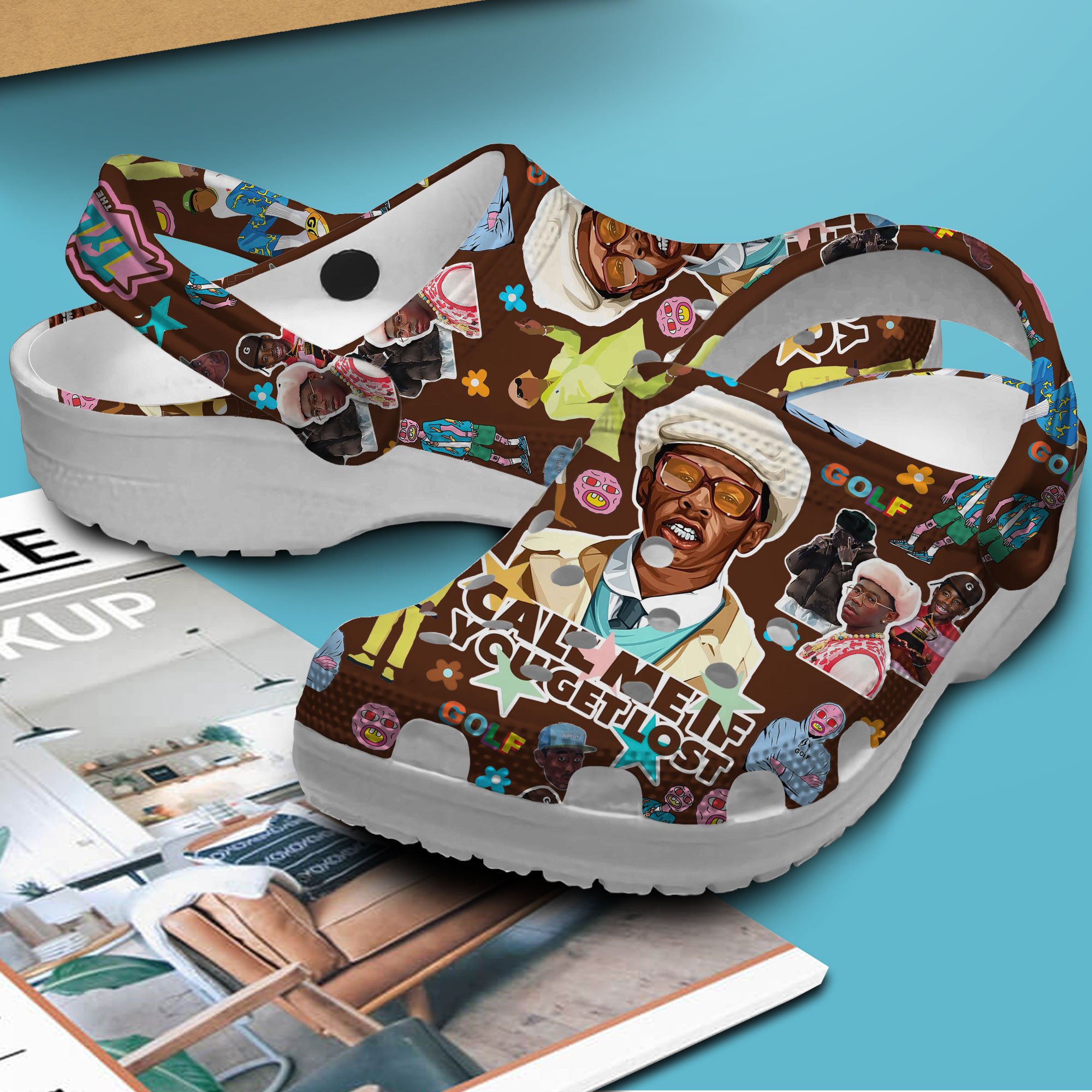 Merchidea Tyler, the Creator Music Crocs Crocband Clogs Shoes Comfortable For Men Women and Kids