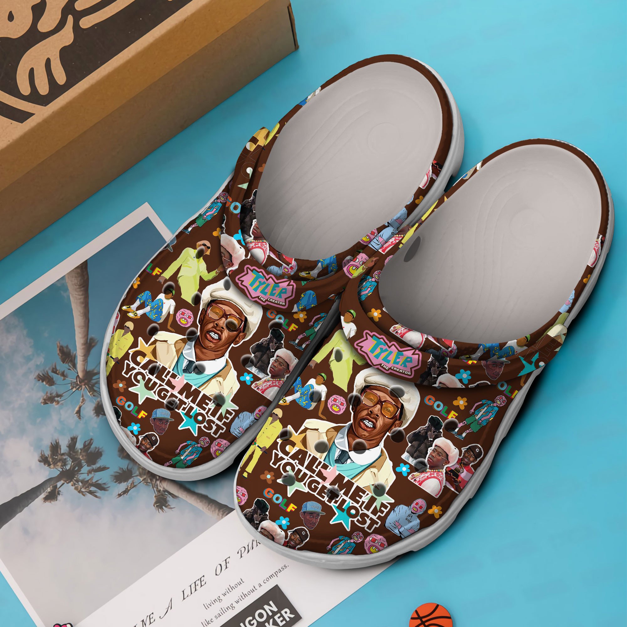 Merchidea Tyler, the Creator Music Crocs Crocband Clogs Shoes Comfortable For Men Women and Kids