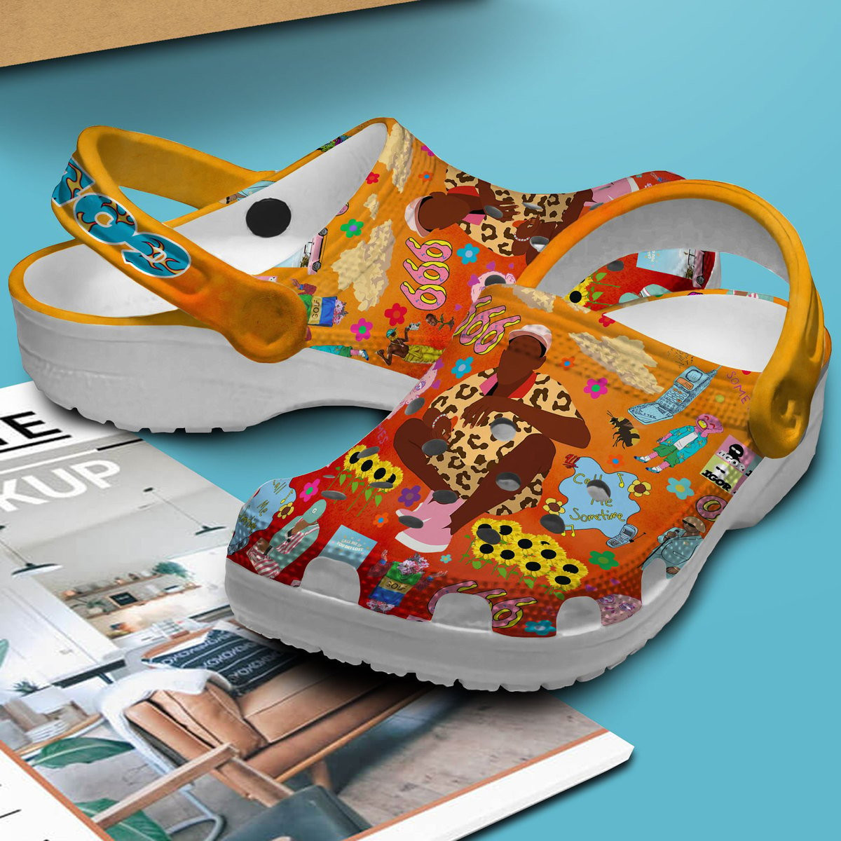 Merchidea Tyler The Creator Music Crocs Crocband Clogs Shoes Comfortable For Men Women and Kids