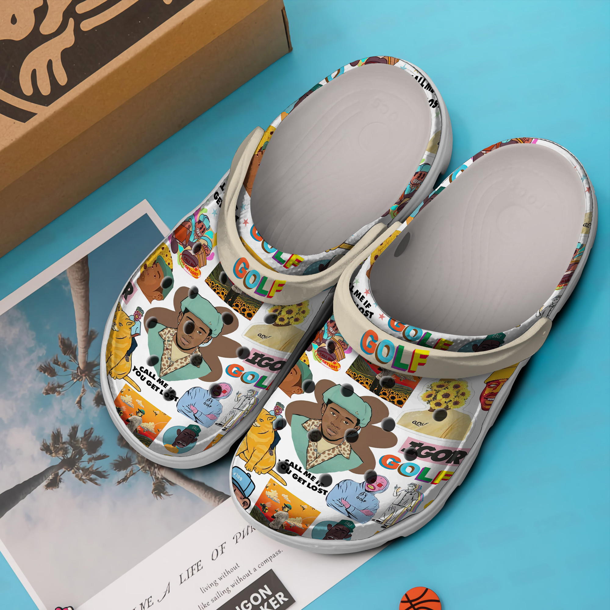 Merchidea Tyler, the Creator Music Crocs Crocband Clogs Shoes Comfortable For Men Women and Kids