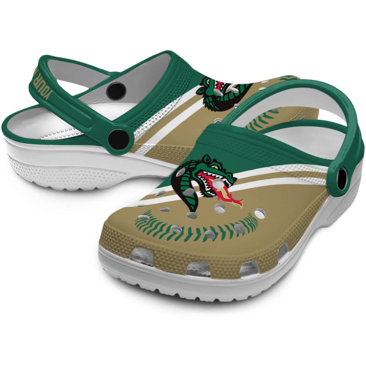 Merchidea UAB Blazers NCAA Sport Crocs Crocband Clogs Shoes Comfortable For Men Women and Kids