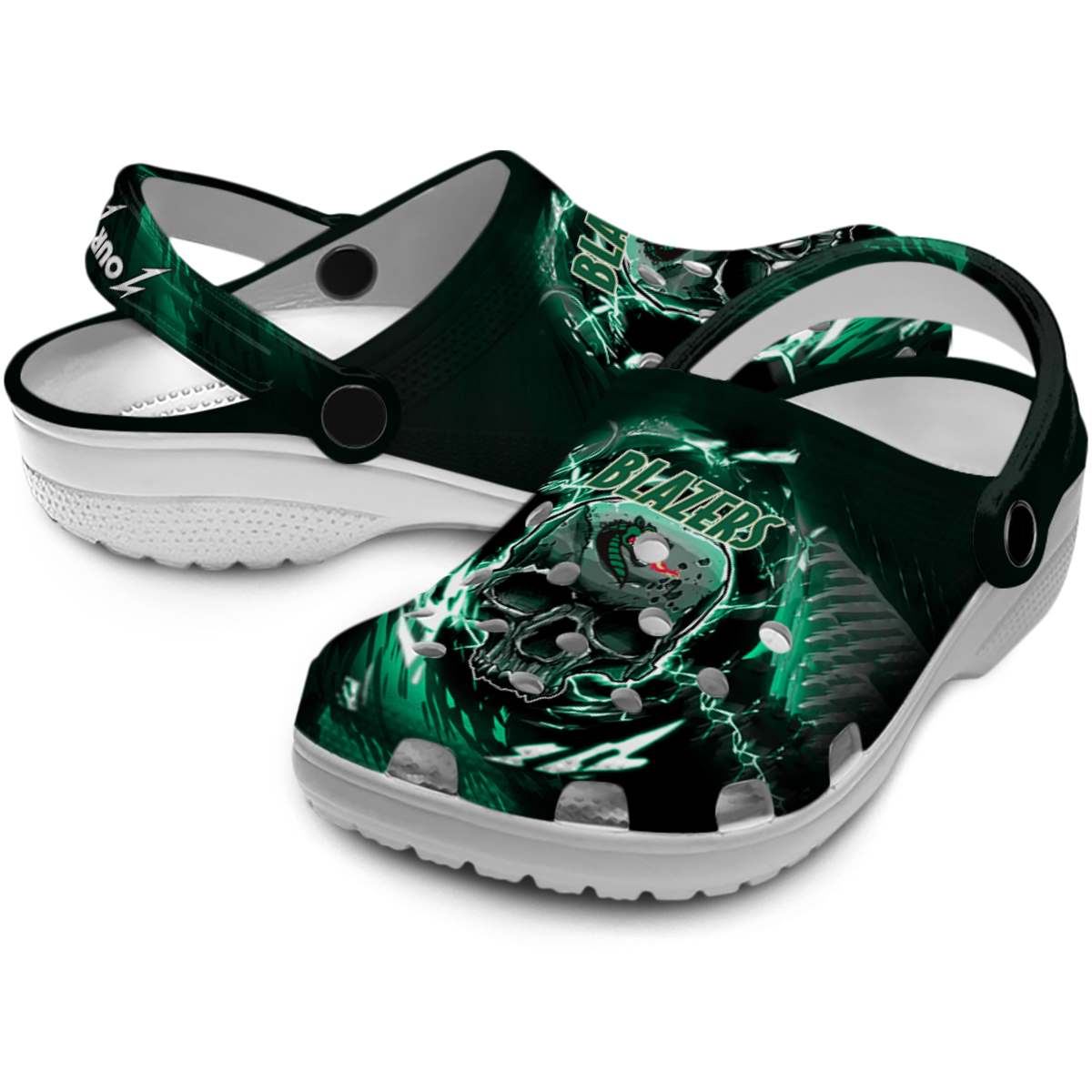 Merchidea UAB Blazers NCAA Sport Crocs Crocband Clogs Shoes Comfortable For Men Women and Kids