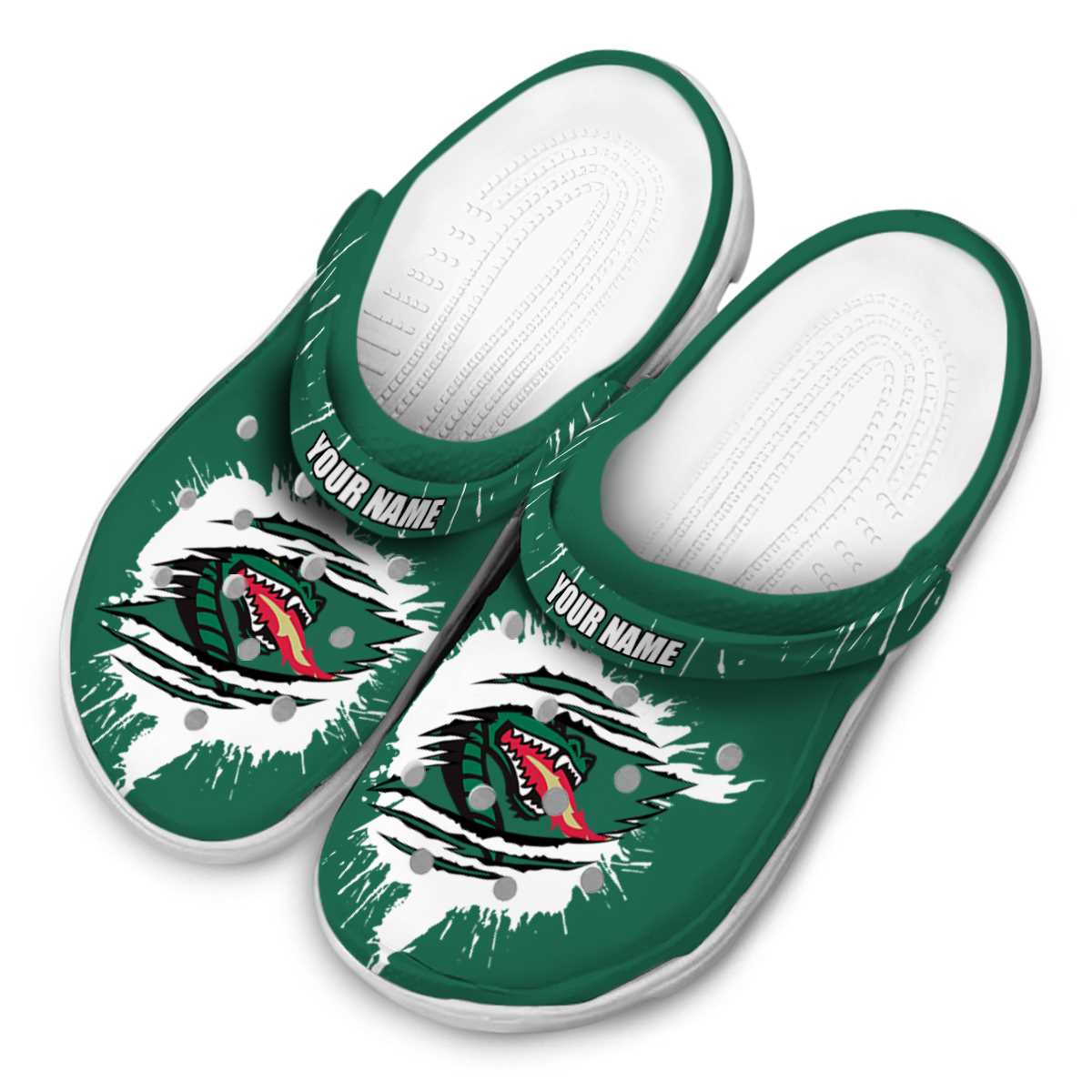 Merchidea UAB Blazers NCAA Sport Crocs Crocband Clogs Shoes Comfortable For Men Women and Kids