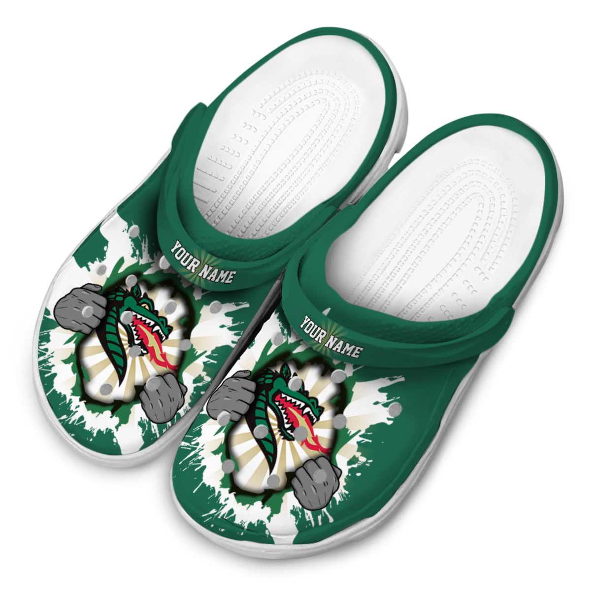 Merchidea UAB Blazers NCAA Sport Crocs Crocband Clogs Shoes Comfortable For Men Women and Kids