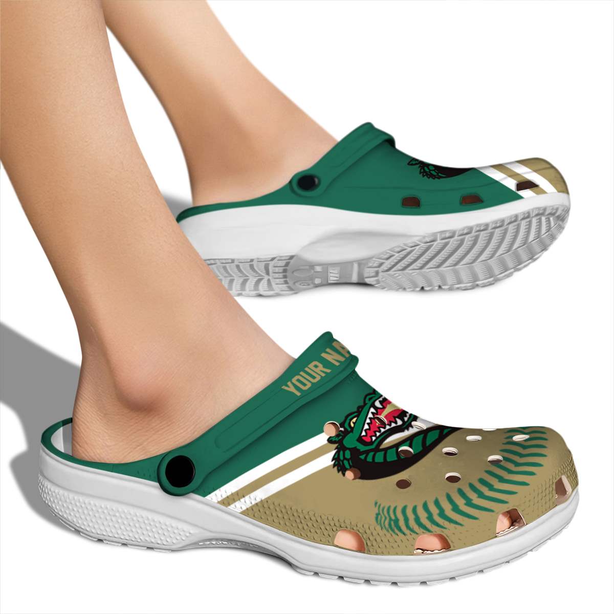 Merchidea UAB Blazers NCAA Sport Crocs Crocband Clogs Shoes Comfortable For Men Women and Kids