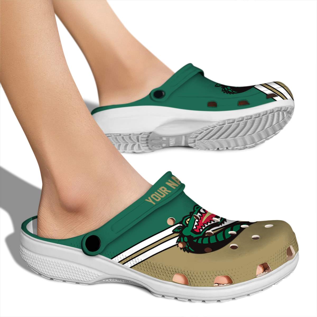 Merchidea UAB Blazers NCAA Sport Crocs Crocband Clogs Shoes Comfortable For Men Women and Kids