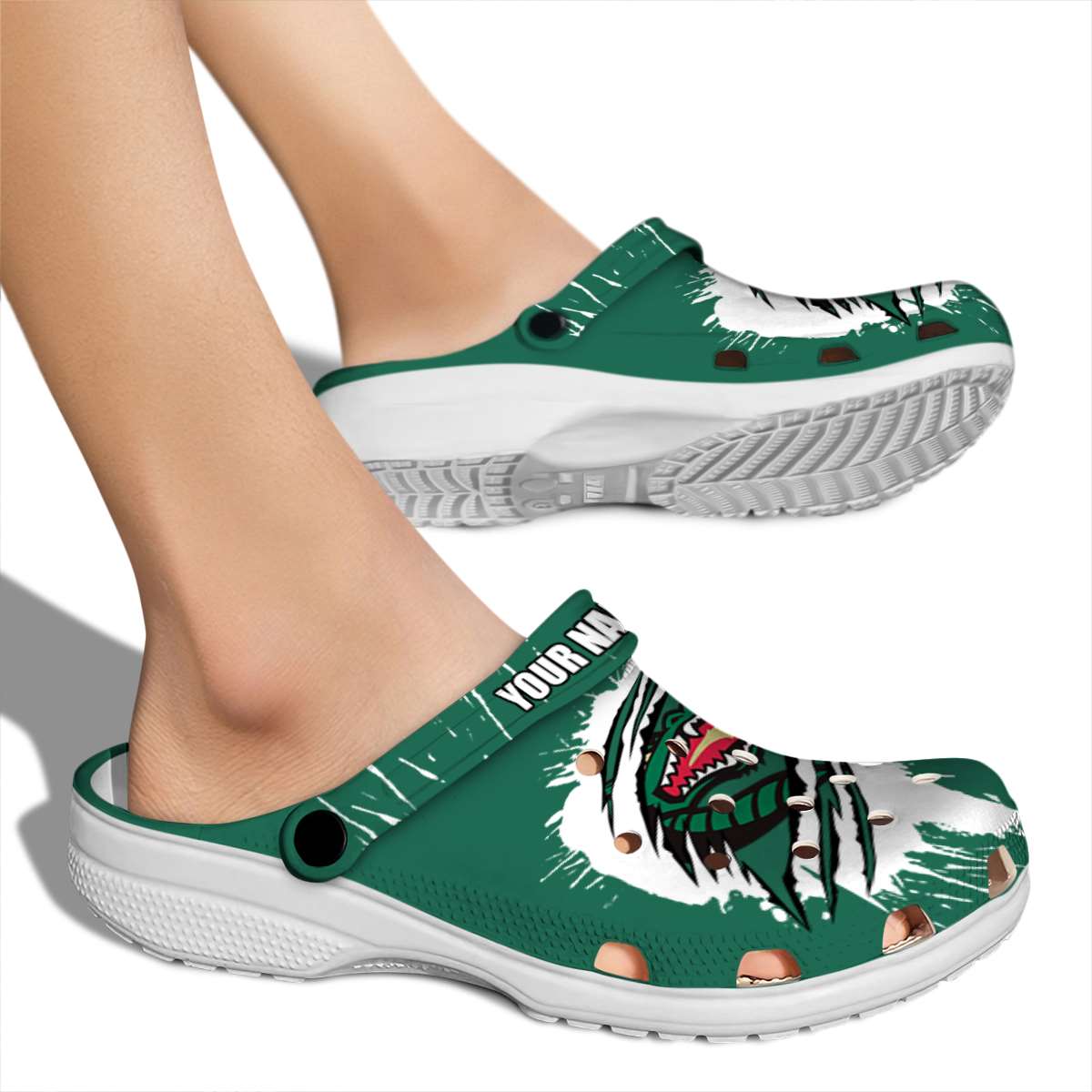 Merchidea UAB Blazers NCAA Sport Crocs Crocband Clogs Shoes Comfortable For Men Women and Kids