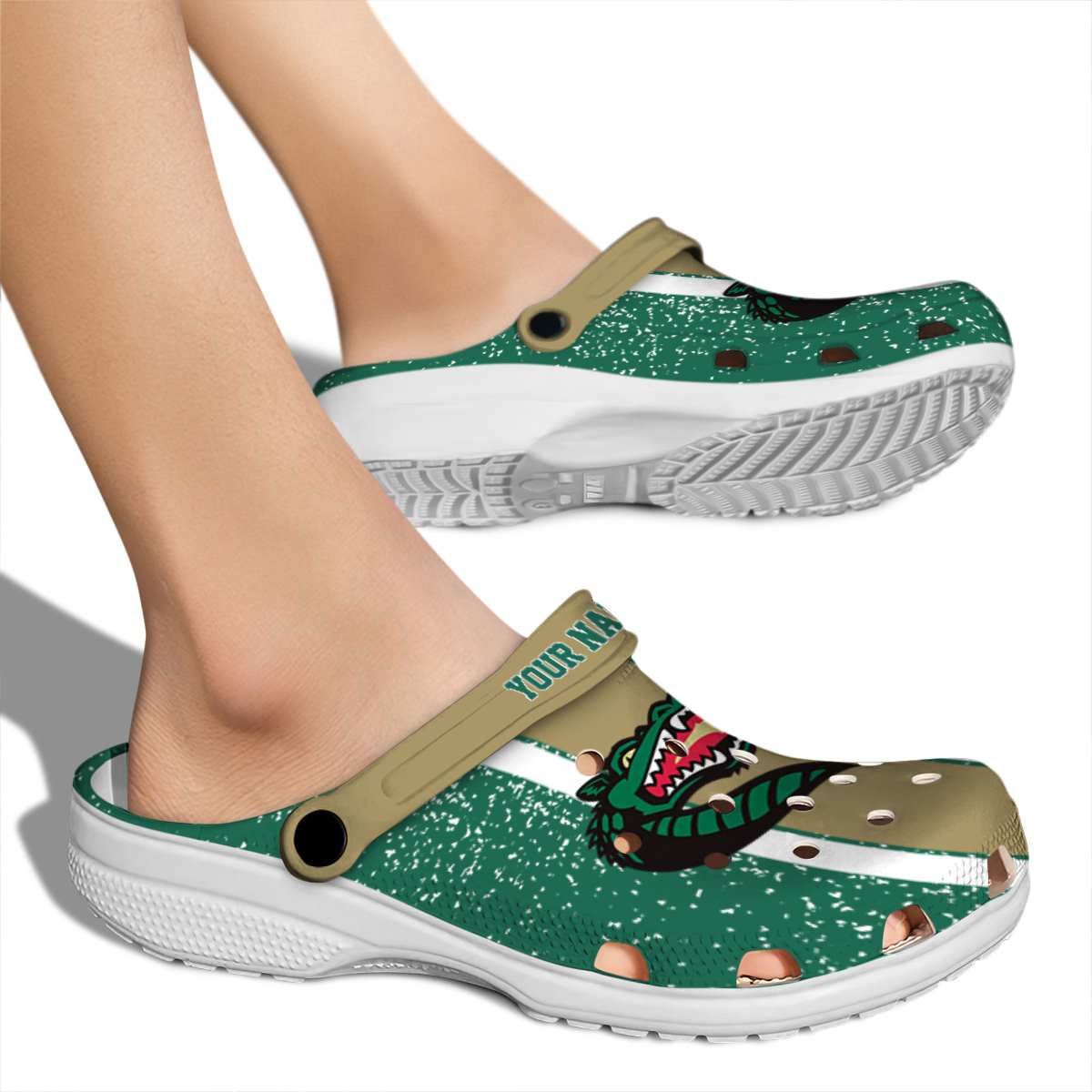 Merchidea UAB Blazers NCAA Sport Crocs Crocband Clogs Shoes Comfortable For Men Women and Kids