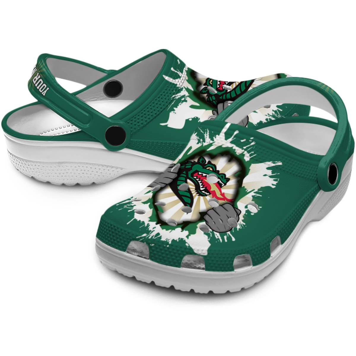 Merchidea UAB Blazers NCAA Sport Crocs Crocband Clogs Shoes Comfortable For Men Women and Kids