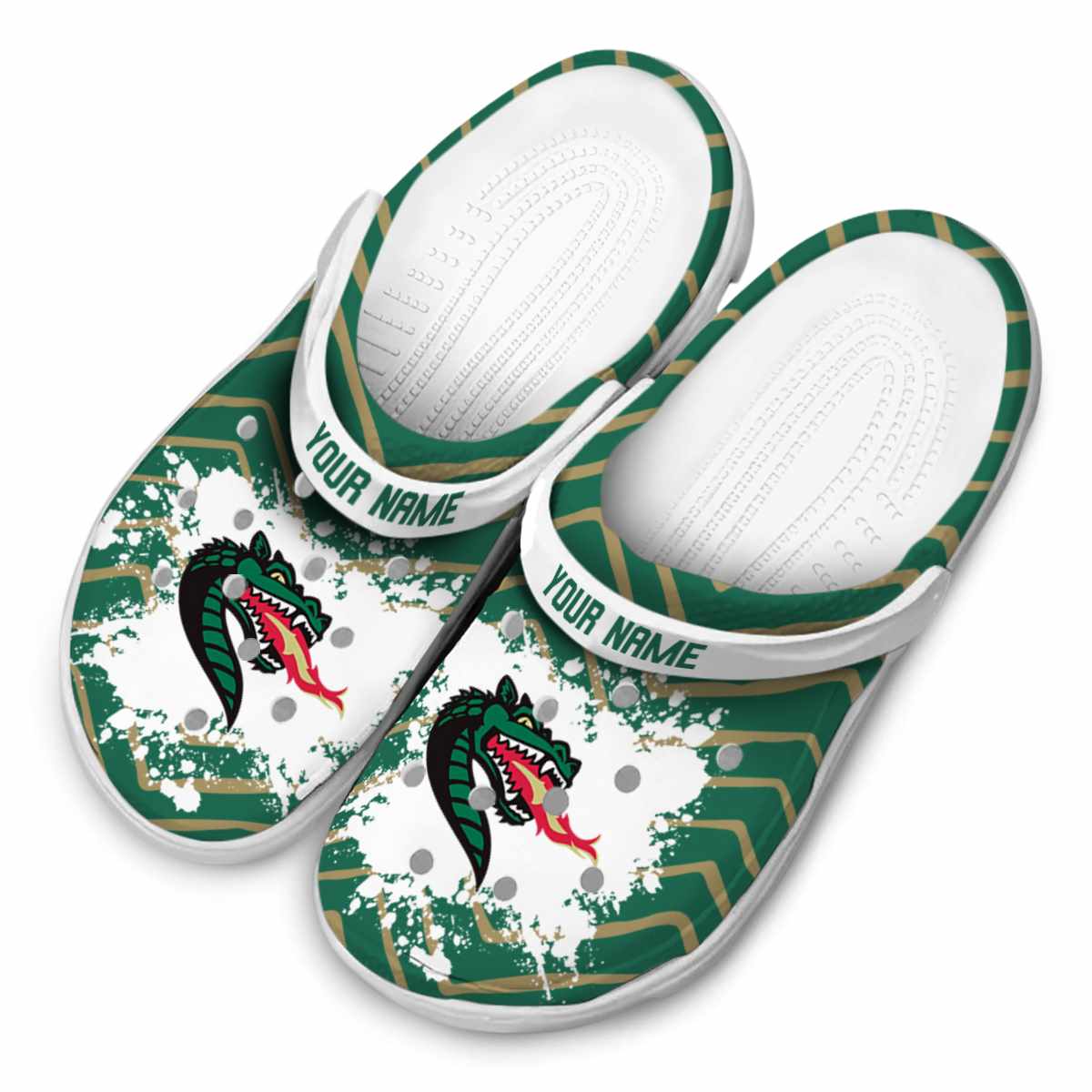 Merchidea UAB Blazers NCAA Sport Crocs Crocband Clogs Shoes Comfortable For Men Women and Kids