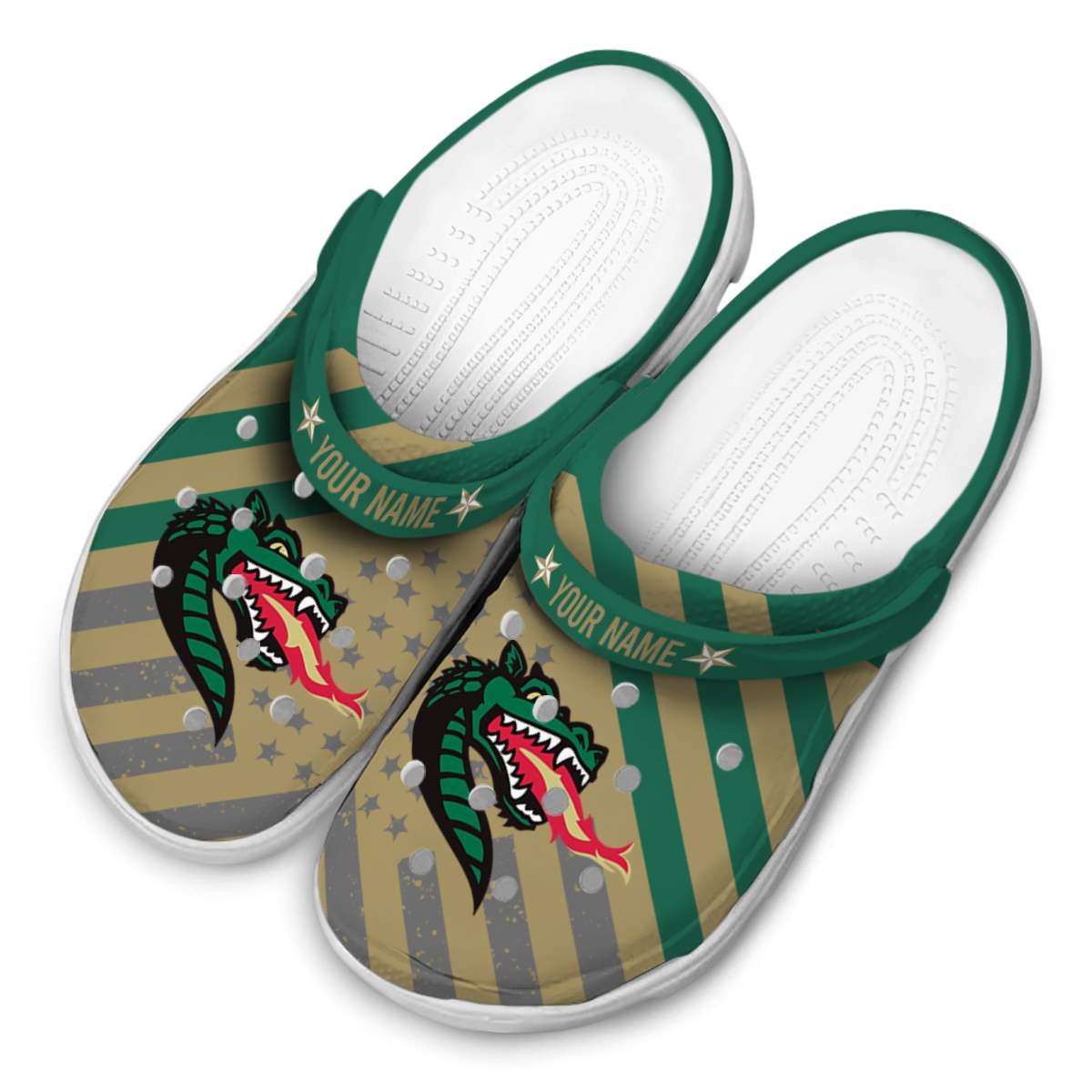 Merchidea UAB Blazers NCAA Sport Crocs Crocband Clogs Shoes Comfortable For Men Women and Kids