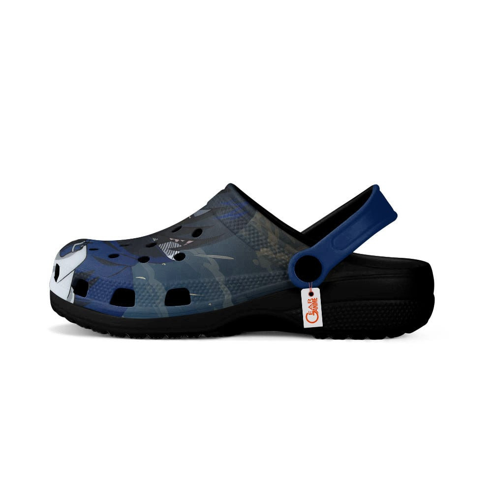 Merchidea Uchiha Sasuke and Itachi Uchiha Naruto Shippuden Anime Crocs Crocband Clogs Shoes Comfortable For Men Women and Kids