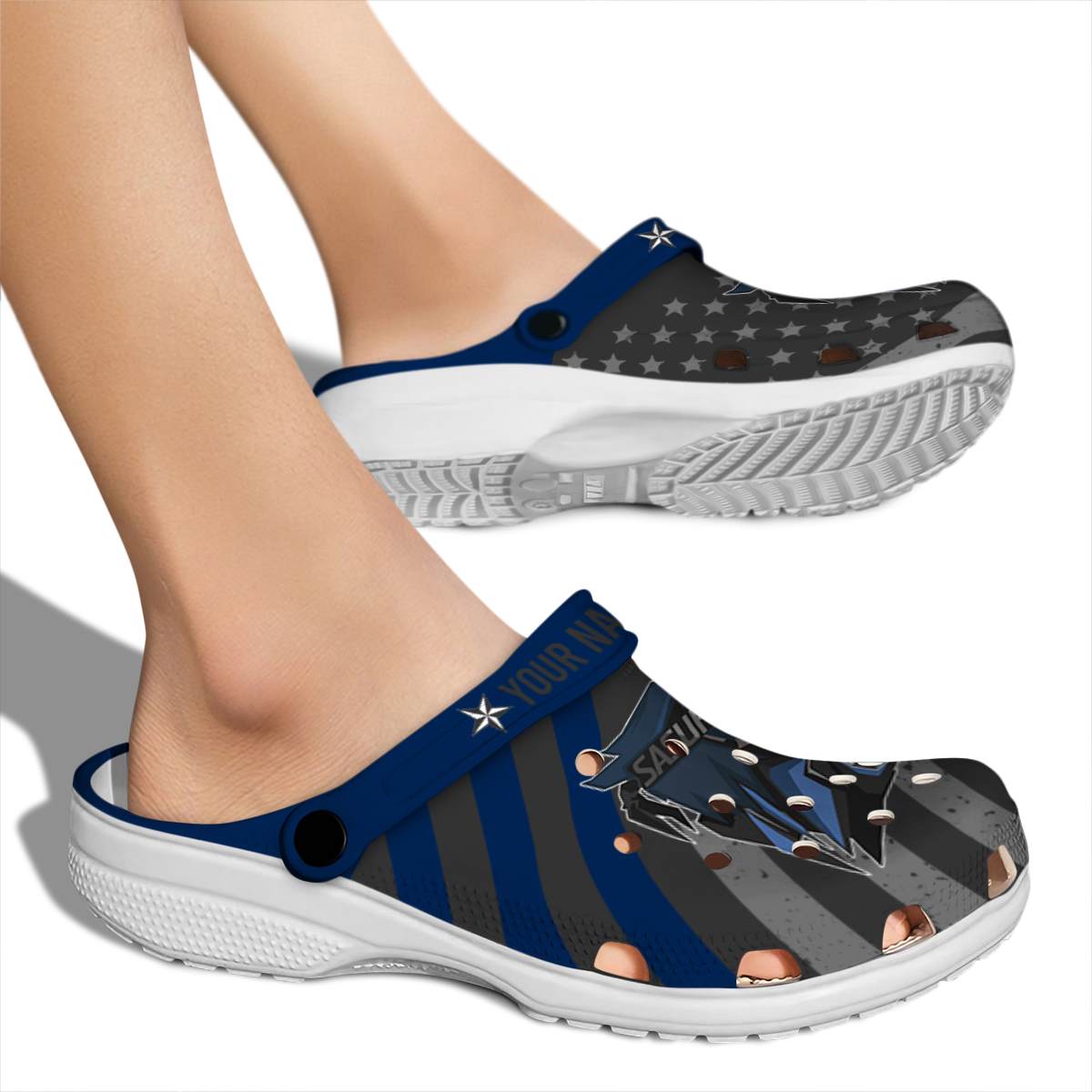 Merchidea Uchiha Sasuke Naruto Anime Crocs Crocband Clogs Shoes Comfortable For Men Women and Kids