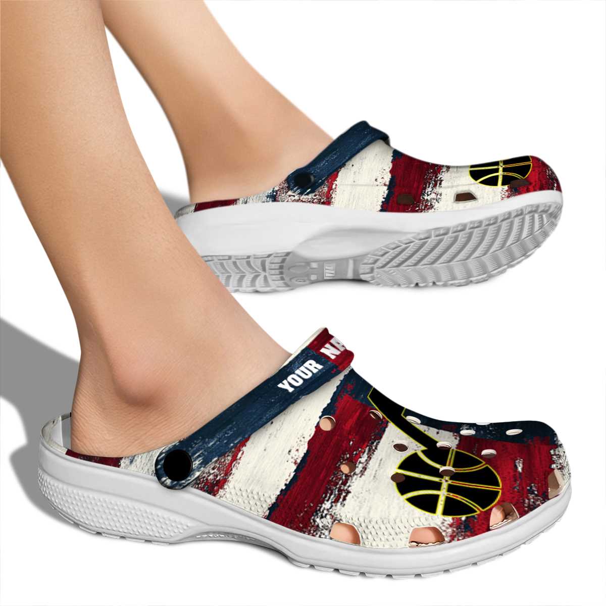 Merchidea Utah Jazz NBA Sport Crocs Crocband Clogs Shoes Comfortable For Men Women and Kids