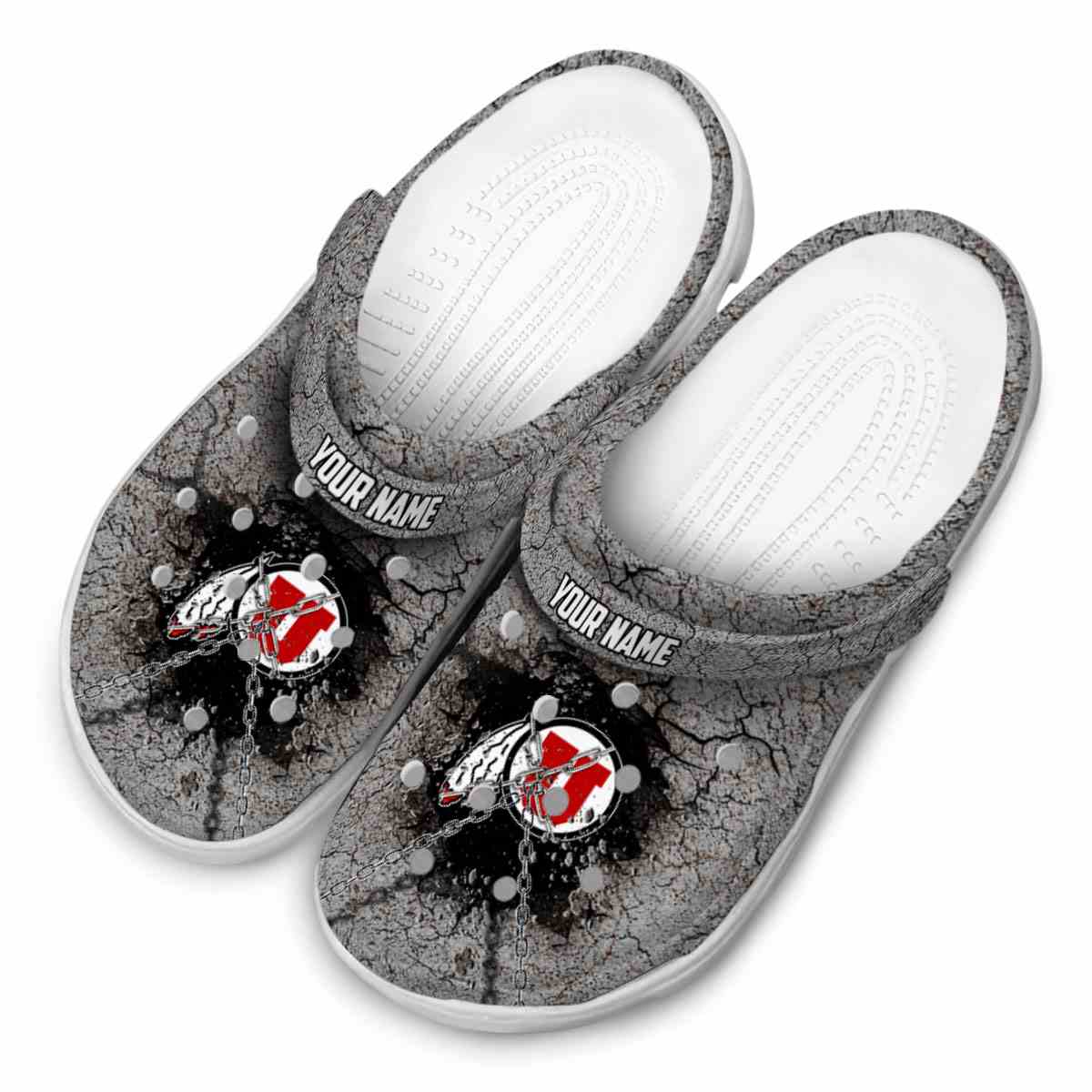 Merchidea Utah Utes NCAA Sport Crocs Crocband Clogs Shoes Comfortable For Men Women and Kids