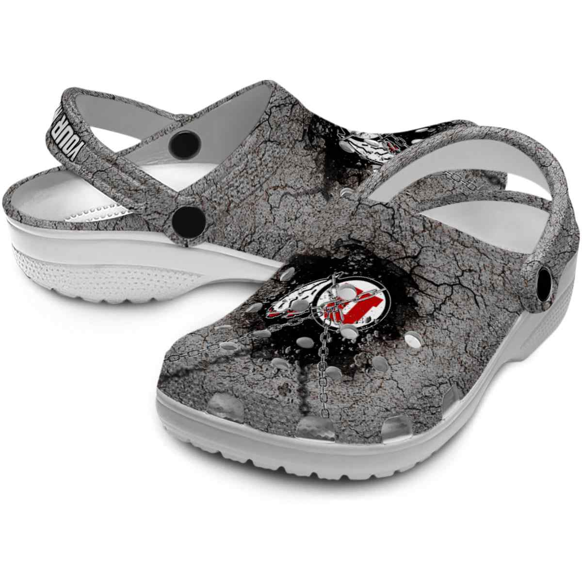 Merchidea Utah Utes NCAA Sport Crocs Crocband Clogs Shoes Comfortable For Men Women and Kids
