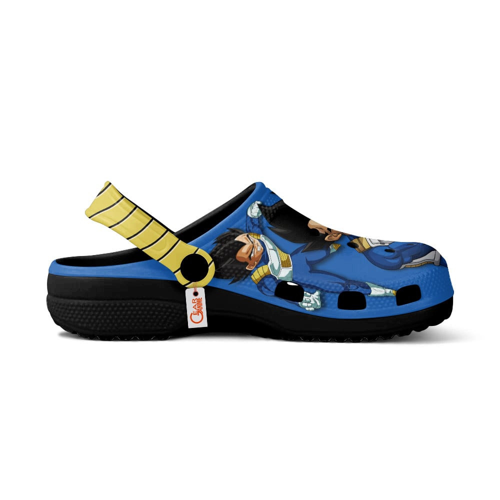 Merchidea Vegeta Dragon Ball Anime Crocs Crocband Clogs Shoes Comfortable For Men Women and Kids