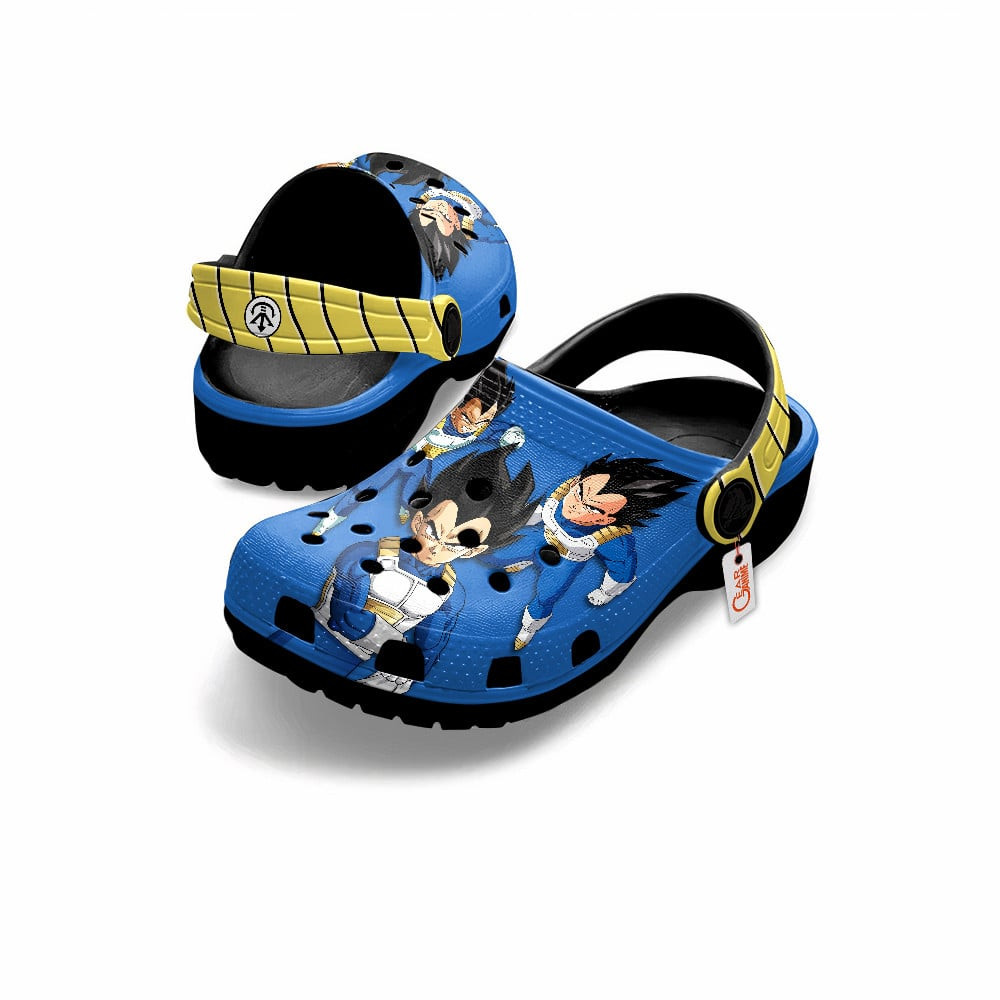 Merchidea Vegeta Dragon Ball Anime Crocs Crocband Clogs Shoes Comfortable For Men Women and Kids