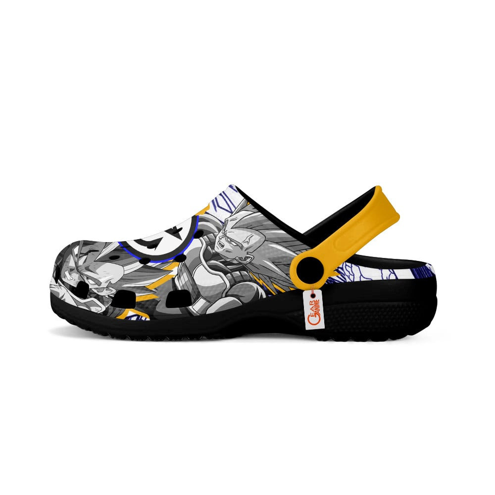 Merchidea Vegeta Super Saiyan Dragon Ball Anime Crocs Crocband Clogs Shoes Comfortable For Men Women and Kids