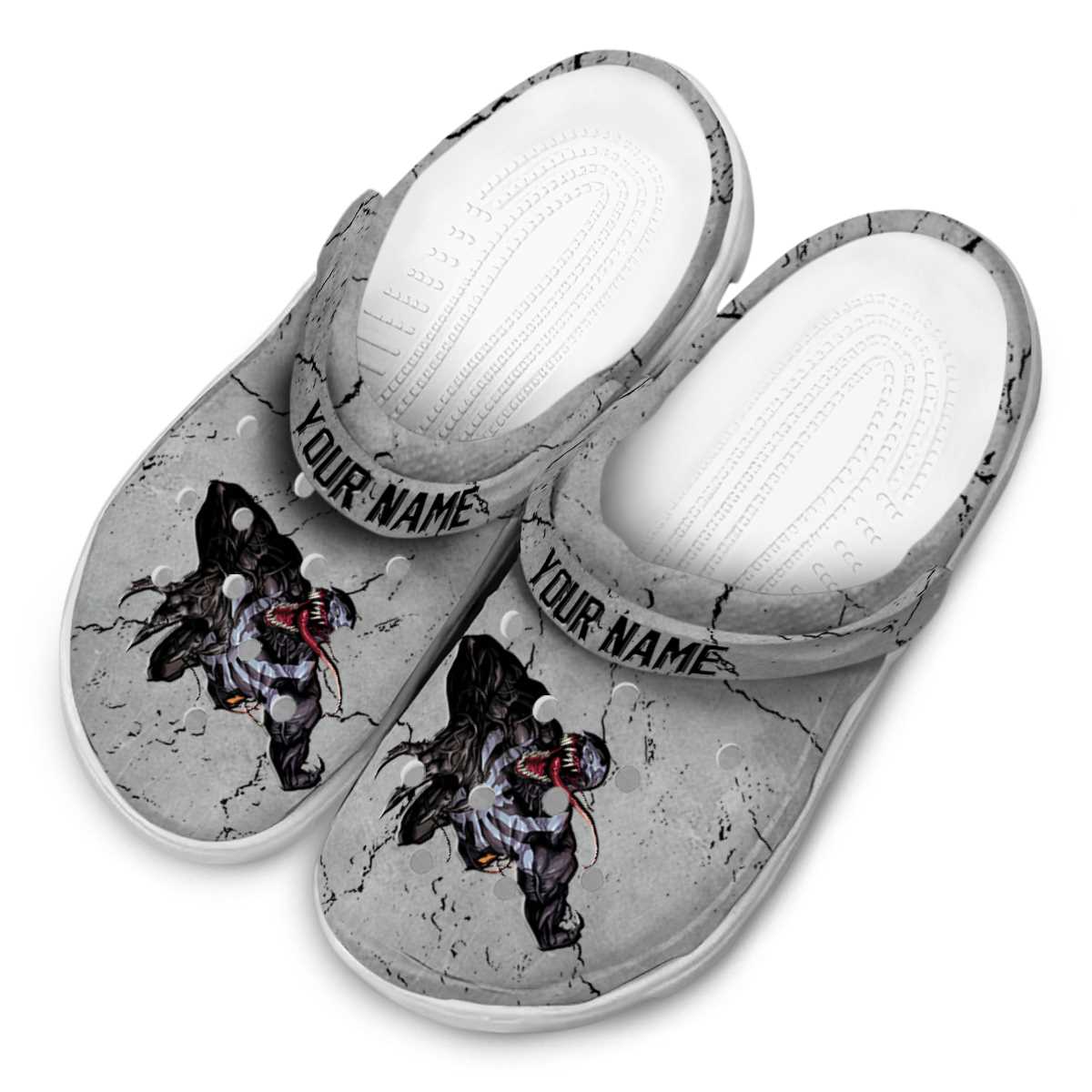 Merchidea Venom Movie Crocs Crocband Clogs Shoes Comfortable For Men Women and Kids