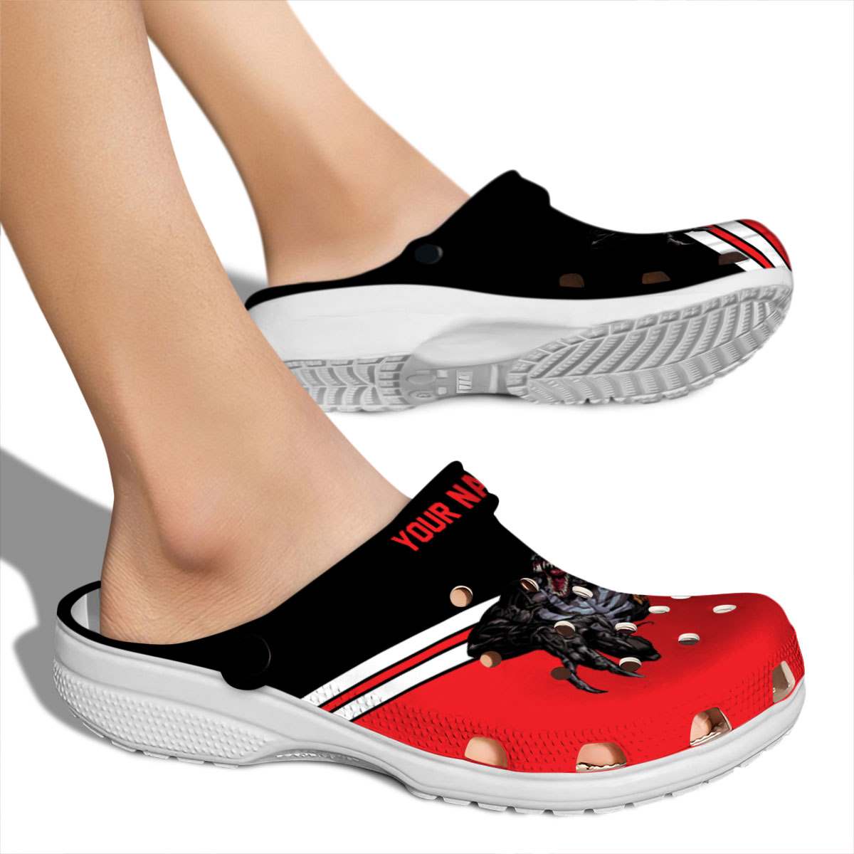 Merchidea Venom Movie Crocs Crocband Clogs Shoes Comfortable For Men Women and Kids