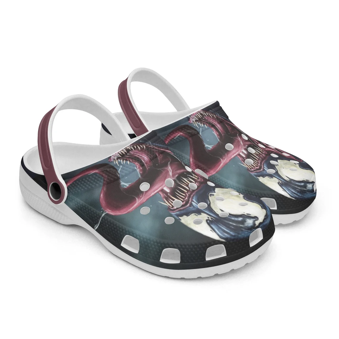 Merchidea Venom Movie Crocs Crocband Shoes Clogs Custom Name For Men Women and Kids